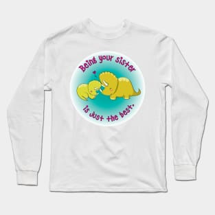 Sister Love, Dino Style Long Sleeve T-Shirt